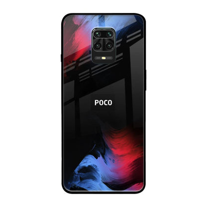 Fine Art Wave Poco M2 Pro Glass Back Cover Online