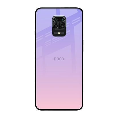 Lavender Gradient Poco M2 Pro Glass Back Cover Online