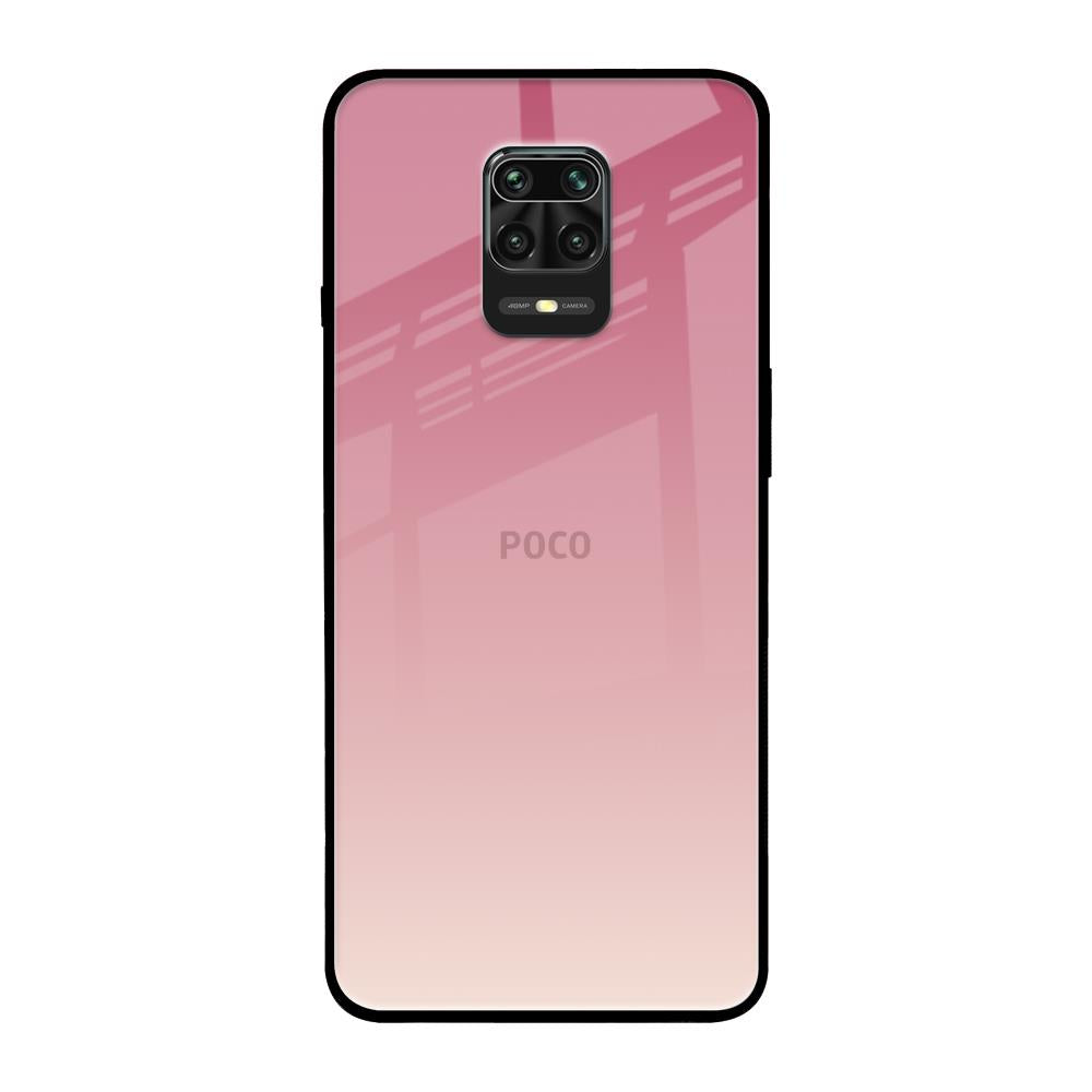 Blooming Pink Poco M2 Pro Glass Back Cover Online