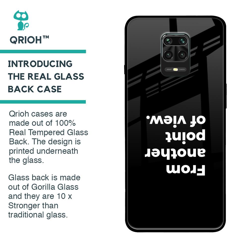 Motivation Glass Case for Poco M2 Pro