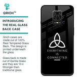 Everything Is Connected Glass Case for Poco M2 Pro