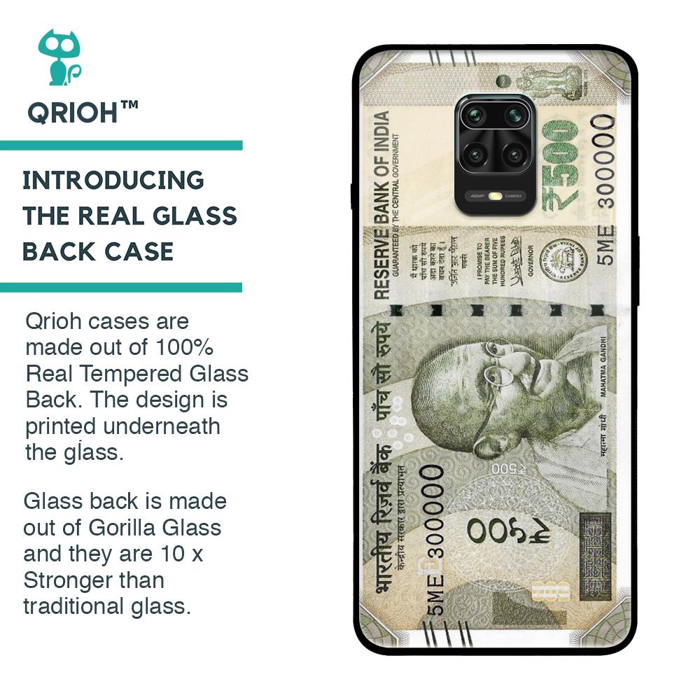 Cash Mantra Glass Case for Poco M2 Pro