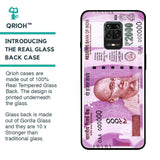 Stock Out Currency Glass Case for Poco M2 Pro