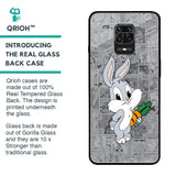Cute Baby Bunny Glass Case for Poco M2 Pro
