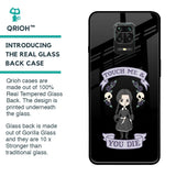 Touch Me & You Die Glass Case for Poco M2 Pro