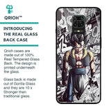 Dragon Anime Art Glass Case for Poco M2 Pro