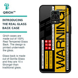 Aircraft Warning Glass Case for Poco M2 Pro