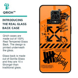 Anti Social Club Glass Case for Poco M2 Pro