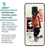 Bape Luffy Glass Case for Poco M2 Pro