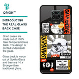 Galaxy Edge Glass Case for Poco M2 Pro