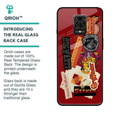 Gryffindor Glass Case for Poco M2 Pro