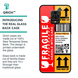 Handle With Care Glass Case for Poco M2 Pro