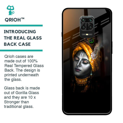 Ombre Krishna Glass Case for Poco M2 Pro