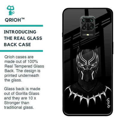 Dark Superhero Glass Case for Poco M2 Pro