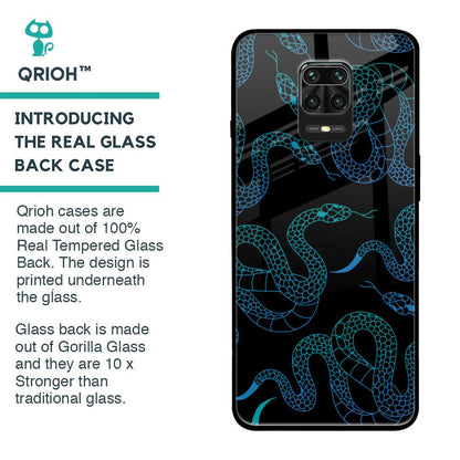 Serpentine Glass Case for Poco M2 Pro