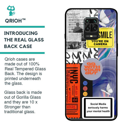 Smile for Camera Glass Case for Poco M2 Pro