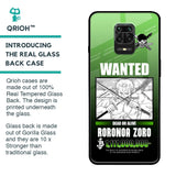 Zoro Wanted Glass Case for Poco M2 Pro
