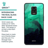 Scarlet Amber Glass Case for Poco M2 Pro