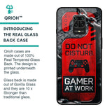 Do No Disturb Glass Case For Poco M2 Pro
