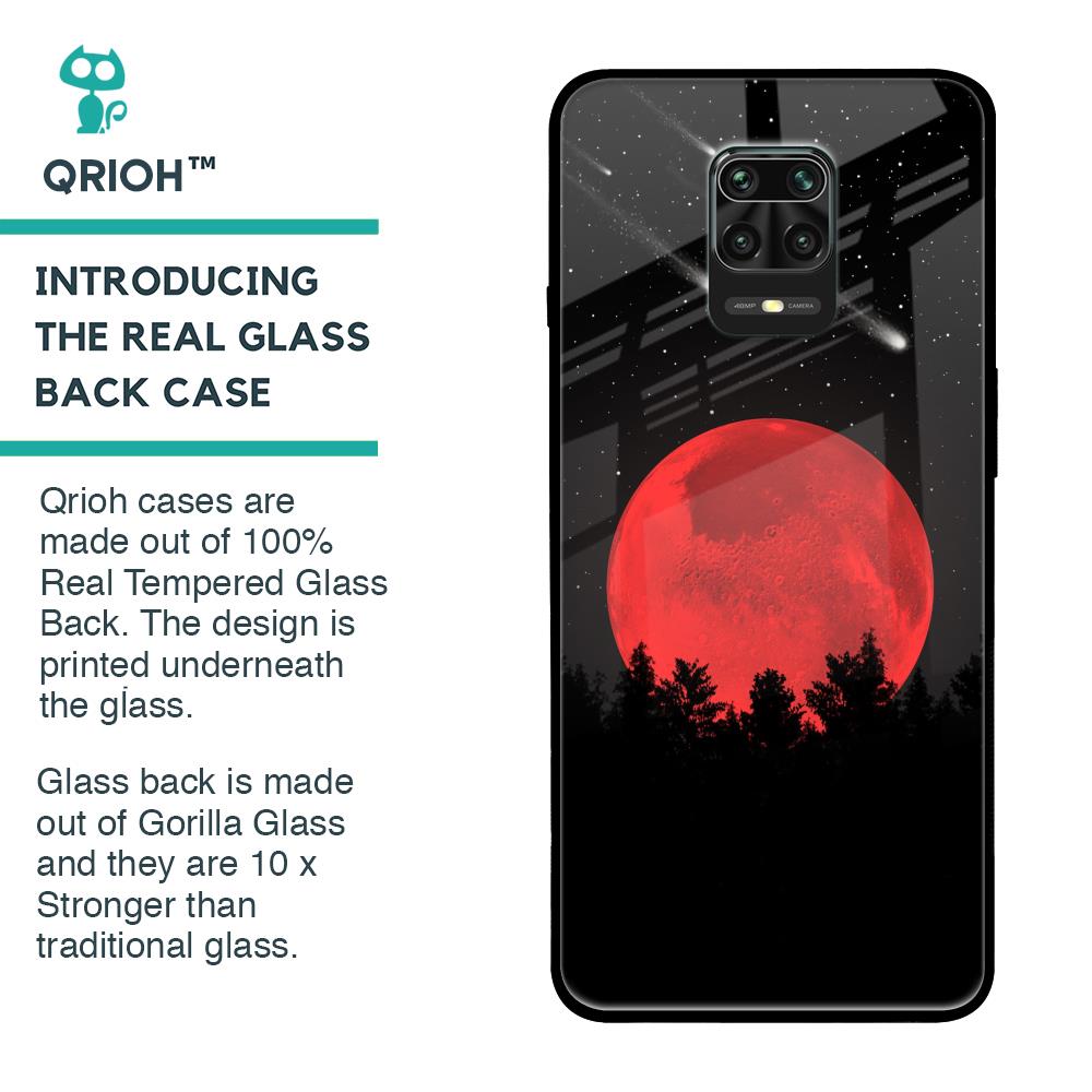 Moonlight Aesthetic Glass Case For Poco M2 Pro