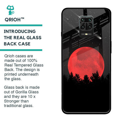 Moonlight Aesthetic Glass Case For Poco M2 Pro