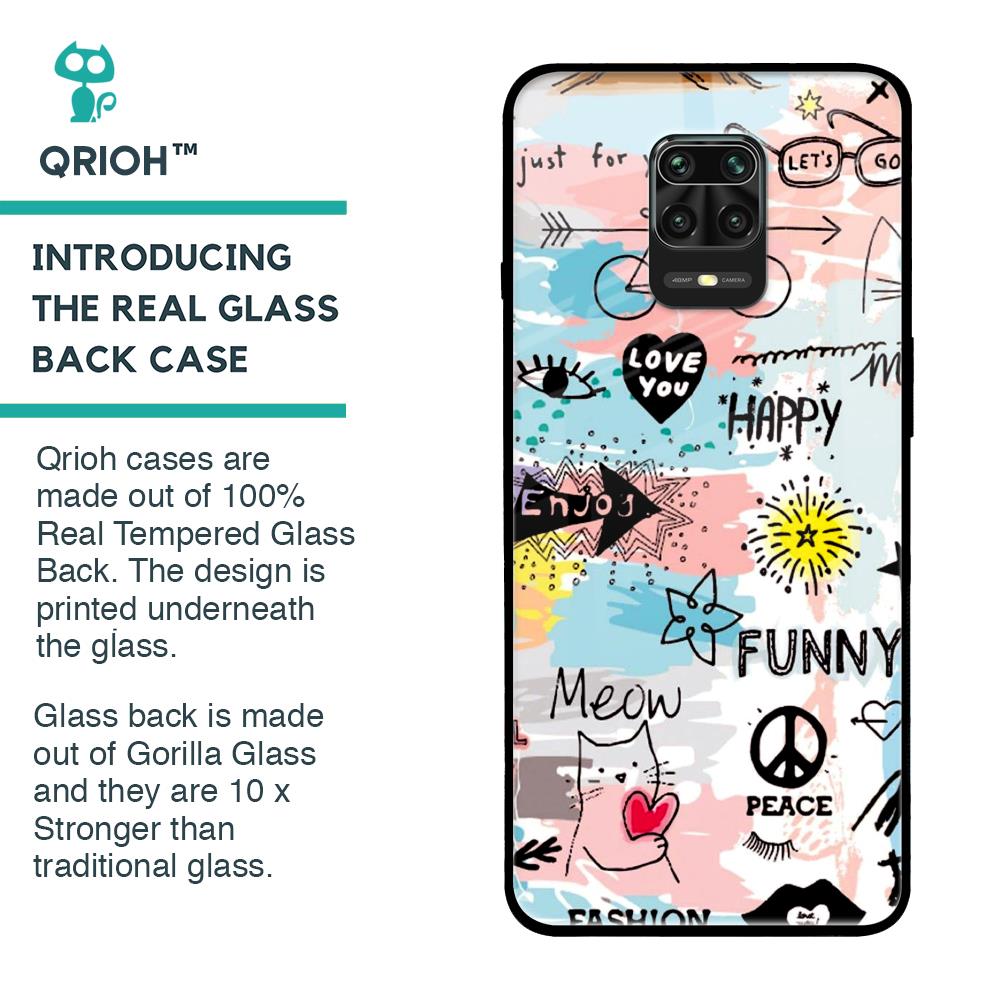 Just For You Glass Case For Poco M2 Pro