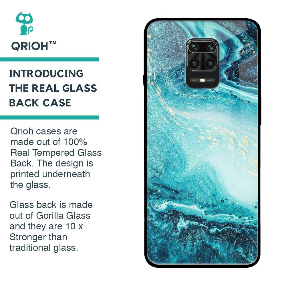 Sea Water Glass case for Poco M2 Pro