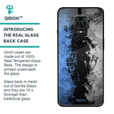 Dark Grunge Glass Case for Poco M2 Pro