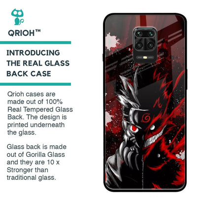 Dark Character Glass Case for Poco M2 Pro