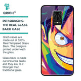 Monkey Wpap Pop Art Glass Case for Poco M2 Pro