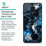 Cloudy Dust Glass Case for Poco M2 Pro