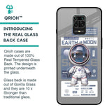 Space Flight Pass Glass Case for Poco M2 Pro