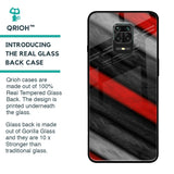 Soft Wooden Texture Glass Case for Poco M2 Pro
