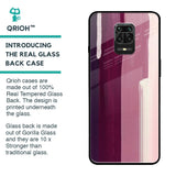 Brush Stroke Art Glass Case for Poco M2 Pro