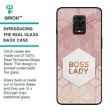 Boss Lady Glass Case for Poco M2 Pro