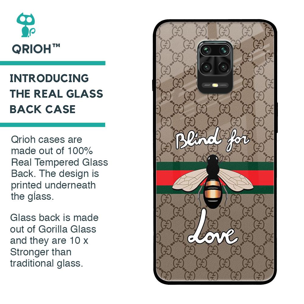 Blind For Love Glass case for Poco M2 Pro