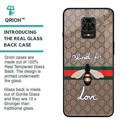 Blind For Love Glass case for Poco M2 Pro