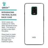 Arctic White Glass Case for Poco M2 Pro