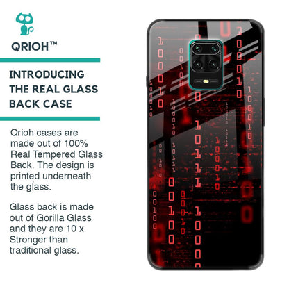 Let's Decode Glass Case For Poco M2 Pro