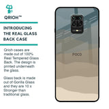 Abstract Mountain Pattern Glass Case for Poco M2 Pro