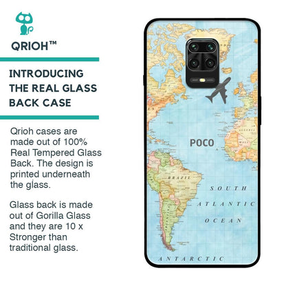 Fly Around The World Glass Case for Poco M2 Pro