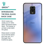 Blue Aura Glass Case for Poco M2 Pro