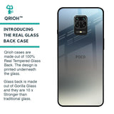 Tricolor Ombre Glass Case for Poco M2 Pro