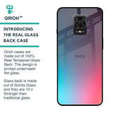 Rainbow Laser Glass Case for Poco M2 Pro