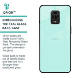 Teal Glass Case for Poco M2 Pro