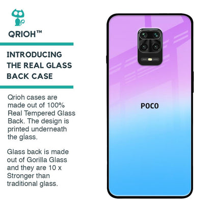 Unicorn Pattern Glass Case for Poco M2 Pro