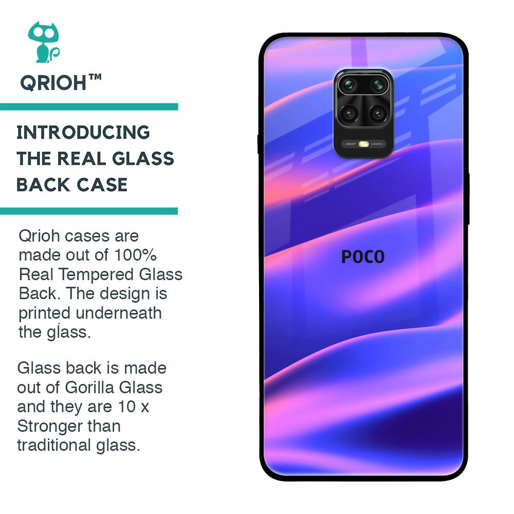 Colorful Dunes Glass Case for Poco M2 Pro