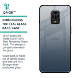 Smokey Grey Color Glass Case For Poco M2 Pro