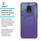 Indigo Pastel Glass Case For Poco M2 Pro