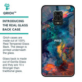 Colored Storm Glass Case for Poco M2 Pro